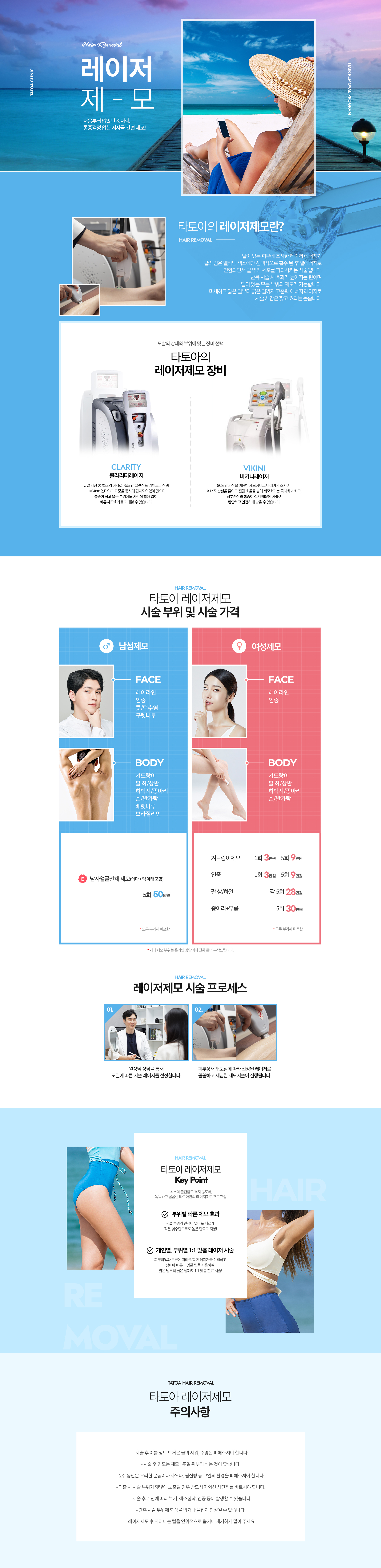 레이저제모
